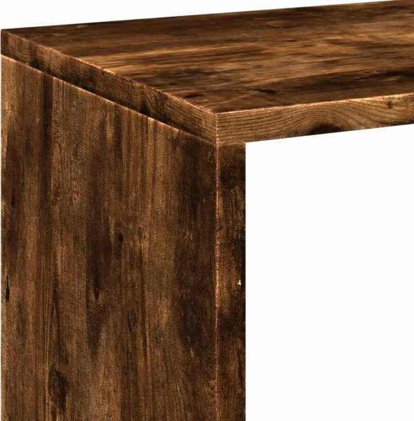 vidaXL Regal przegroda przydymiony dab 69,5x29x103,5 cm