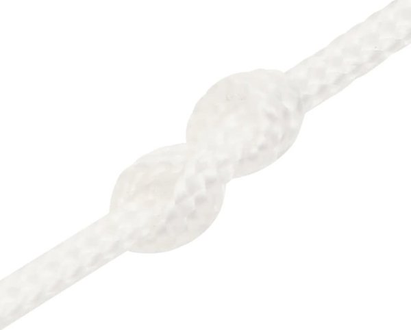 vidaXL Θαλασσινό ομοιόμορφο λευκό σχοινί, 2 mm x 250 m, πολυπροπυλένιο