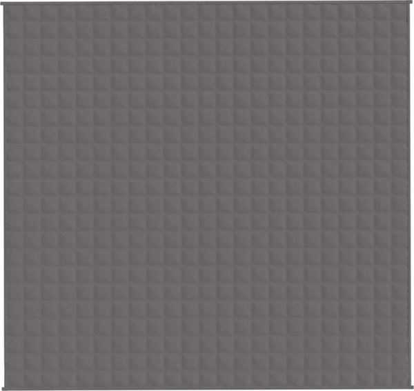 vidaXL Βαρυφορτωμένο κενόμαντο, γκρι, 220x230 cm, 11 kg, ύφασμα
