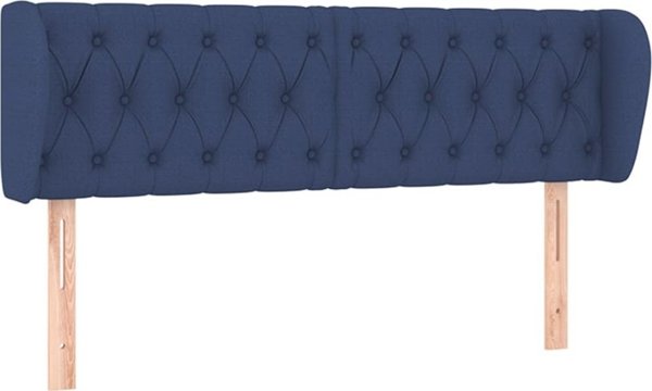 vidaXL Κεφαλάρι uszak από ύφασμα, μπλε, 147x23x78/88 cm
