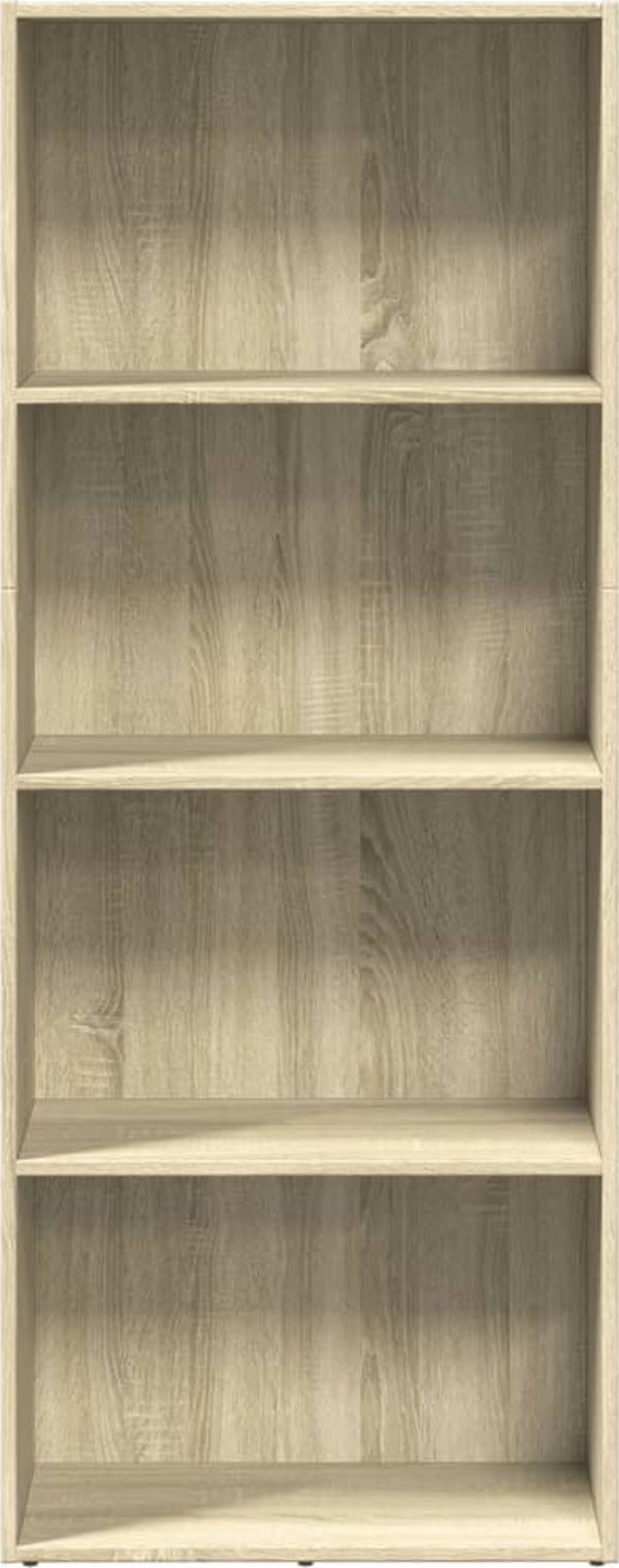 vidaXL Regal na ksiazki, dab sonoma, 60x30x152 cm