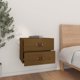 vidaXL Szafki nocne, κρεμαστές, σετ 2 τεμαχίων, 50x36x40 εκ, καφέ μέλι