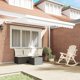vidaXL Αυτοματοποιημένη Αναδιπλούμενη Τέντα, Λευκή, 300x250 εκ.