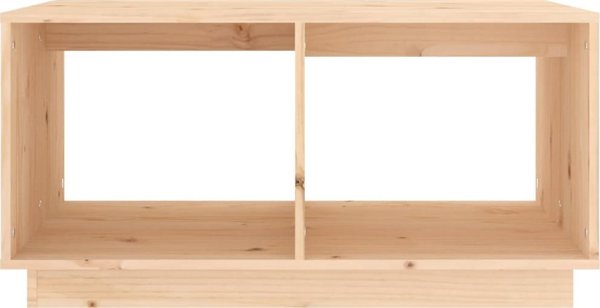 vidaXL Stolik kawowy, 80x50x40 cm, lite drewno sosnowe