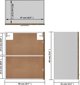 vidaXL Ntakmaki pisimes dimioyrgias prisminio dokos 50x31x60 cm