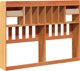 vidaXL Κεφαλάρι Κρεβατιού με Ράφια 150 cm Από Πεύκο