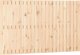 vidaXL Κεφαλάρι κρεβατιού, 140x3x90 cm, στερεό πεύκο