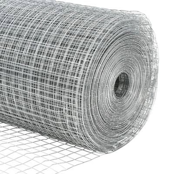 vidaXL Περίφραξη από Συρματόπλεγμα 1x50 μ. από Ατσάλι Γαλβανισμένο