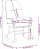 vidaXL Fotel bujany, ciemnozielony, tapicerowany aksamitem