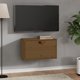 vidaXL Επιτοίχιο ντουλάπι, καφέ μέλι, 60x30x35 εκ, μασίφ ξύλο πεύκου