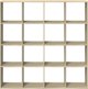 vidaXL Ράφι, δρυς sonoma, 137,5x29x137,5 εκ, υλικό ξυλοπαρόμοιο
