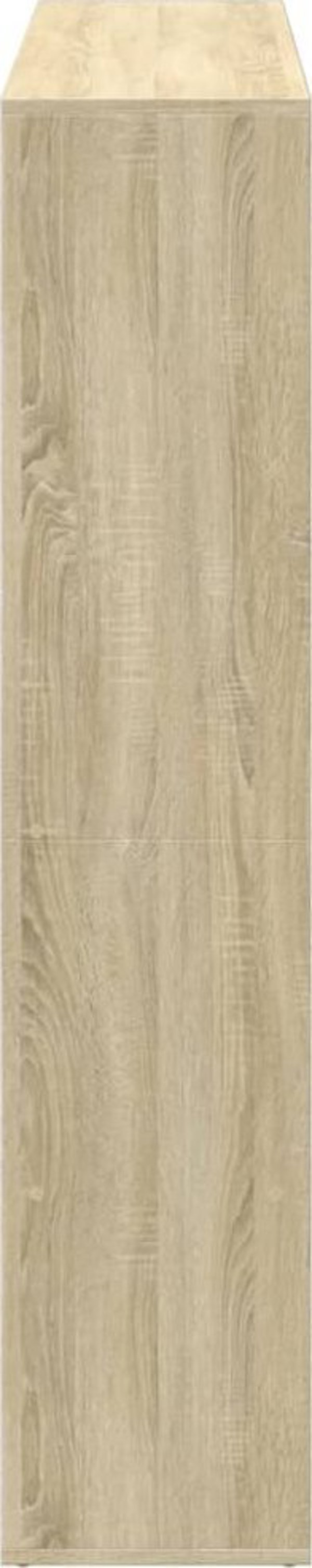 vidaXL Ράφι, δρυς sonoma, 137,5x29x137,5 εκ, υλικό ξυλοπαρόμοιο