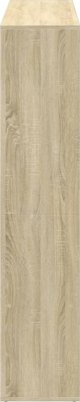 vidaXL Ράφι, δρυς sonoma, 137,5x29x137,5 εκ, υλικό ξυλοπαρόμοιο
