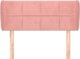 vidaXL Κεφαλάρι uszak ροζ 93x23x78/88 cm βελούδινο