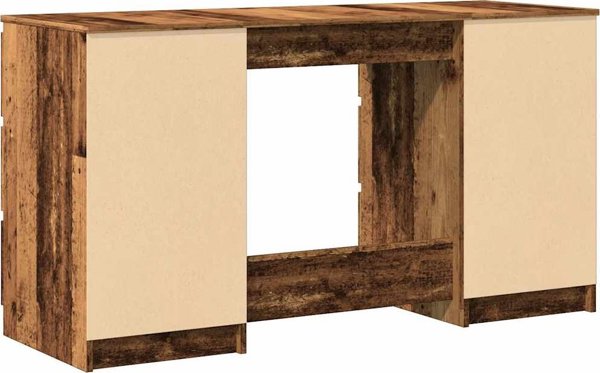 vidaXL Γραφείο από παλιό ξύλο, 140x50x77 εκ., ξυλοπαραγωγής υλικό