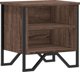 vidaXL Κομοδίνο από καφέ δρυς, 40x30x40 cm, υλικό από ξύλο