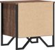 vidaXL Κομοδίνο από καφέ δρυς, 40x30x40 cm, υλικό από ξύλο
