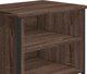 vidaXL Κομοδίνο από καφέ δρυς, 40x30x40 cm, υλικό από ξύλο
