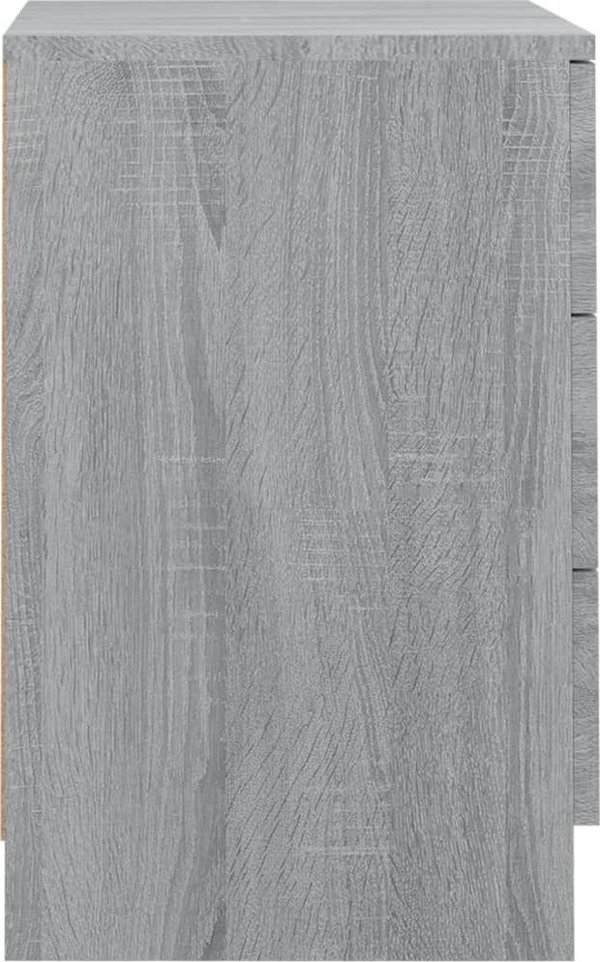 vidaXL Szafki nocne 2 szt szary dab sonoma 38x35x56 cm