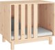vidaXL vidaXL Domek dla psa, 70x50x62 cm, lite drewno sosnowe