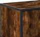 vidaXL Κονσόλα τηλεόρασης, καπνιστή δρυς, 180x35x41 εκ