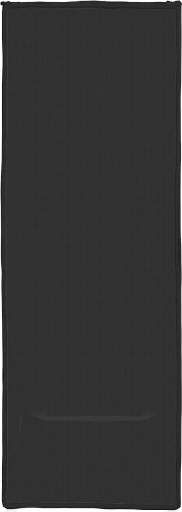 vidaXL Ντουλαπα Παπουτσιων 60x28x90 εκ., Μαυρη Υφασματινη