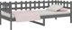 vidaXL Κρεβάτι ημέρας γκρι 90x200 cm lite drewno sosnowe