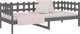 vidaXL Κρεβάτι ημέρας γκρι 90x200 cm lite drewno sosnowe