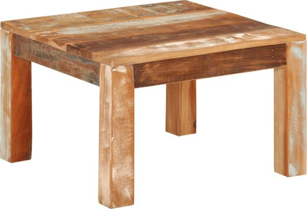 vidaXL vidaXL Stolik kawowy, 55x55x35 cm, lite drewno z odzysku