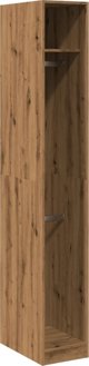 vidaXL Ντουλάπα χρώμα δρυς artisan 30x50x200 εκ. από ξύλο MDF