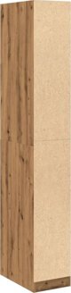 vidaXL Ντουλάπα χρώμα δρυς artisan 30x50x200 εκ. από ξύλο MDF