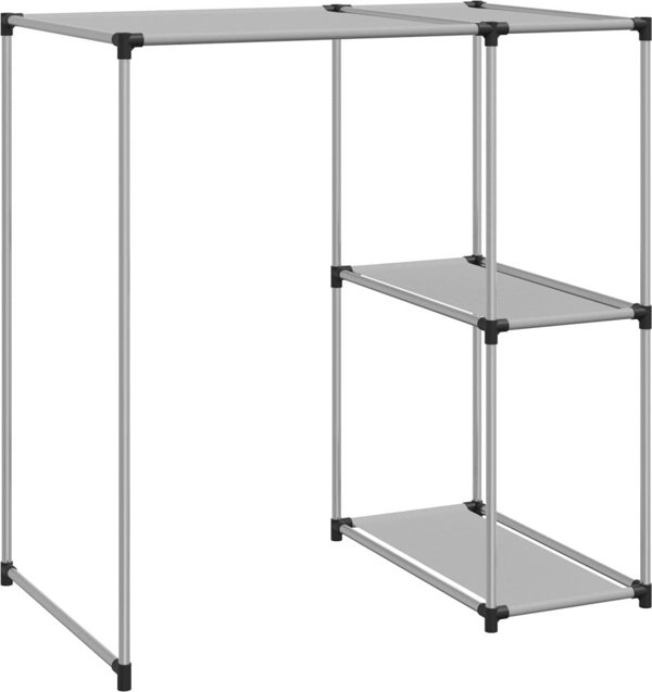 vidaXL Ράφι πάνω από το πλυντήριο, γκρι, 87x55x90,5 εκ, σίδηρος