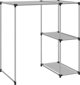 vidaXL Ράφι πάνω από το πλυντήριο, γκρι, 87x55x90,5 εκ, σίδηρος