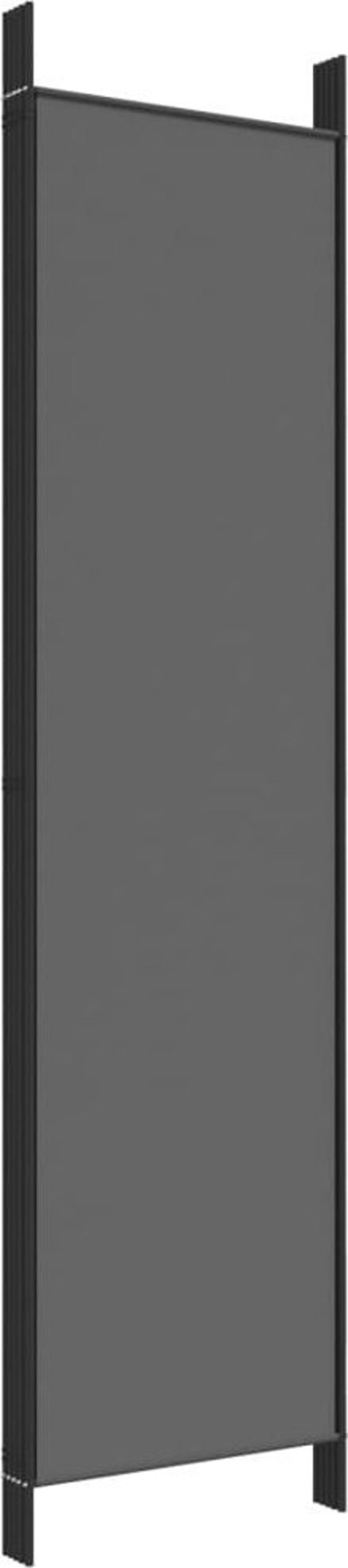 vidaXL vidaXL Parawan 5-panelowy, antracytowy, 250x200 cm, tkanina
