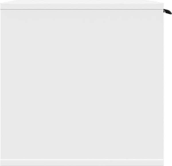 vidaXL Ντουλάπα για Λεκάνη Γάτας Λευκή 60x40x40 cm από Υλικό Ξύλου
