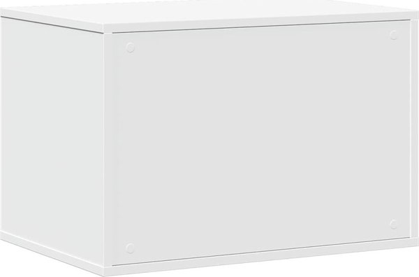 vidaXL Ντουλάπα για Λεκάνη Γάτας Λευκή 60x40x40 cm από Υλικό Ξύλου
