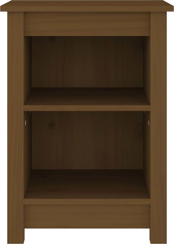 vidaXL Szafka nocna miodowy braz 40x35x55 cm drewno sosnowe