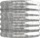 vidaXL vidaXL Donica ogrodowa, malowana proszkowo stal, 114x40x36 cm, srebrna