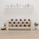 vidaXL vidaXL Stojak na wino, 109,5x30x42 cm, lite drewno sosnowe