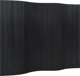 vidaXL Parawan,czarny, 165x250 cm,bambusowy