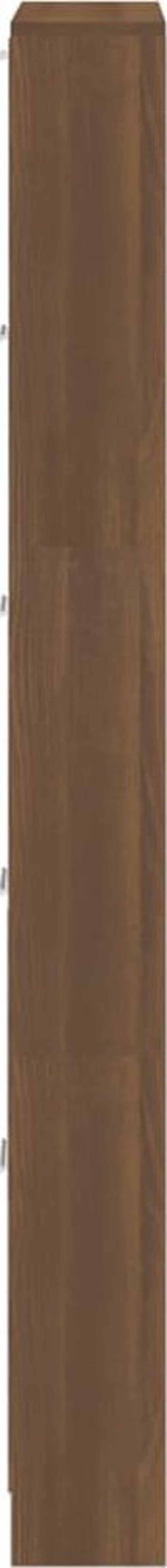 vidaXL Ραφιέρα παπουτσιών, δρυς σκούρο καφέ, 59x17x169 εκ.