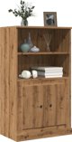 vidaXL Κονσόλα δρυς artisian 60x35,5x103,5 εκ. από σύνθετο ξύλο