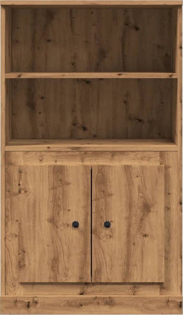 vidaXL Κονσόλα δρυς artisian 60x35,5x103,5 εκ. από σύνθετο ξύλο