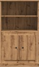 vidaXL Κονσόλα δρυς artisian 60x35,5x103,5 εκ. από σύνθετο ξύλο