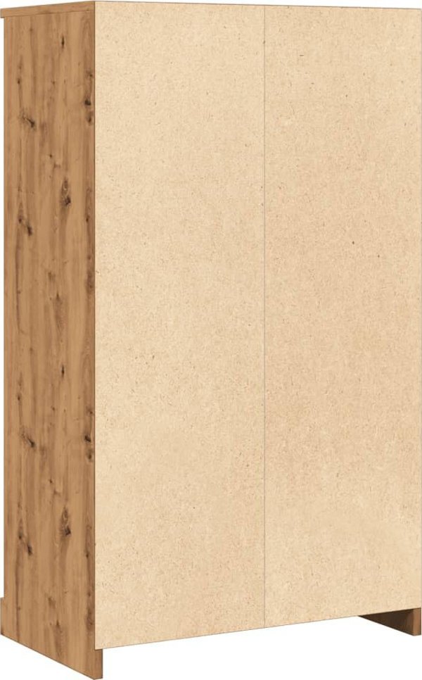 vidaXL Κονσόλα δρυς artisian 60x35,5x103,5 εκ. από σύνθετο ξύλο
