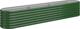 vidaXL vidaXL Donica ogrodowa, malowana proszkowo stal, 224x40x36 cm, zielona
