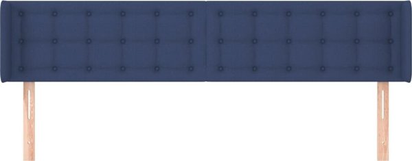 vidaXL κεφαλάρι τύπου uszak, μπλε, 203x16x78/88 εκ., ύφασμα