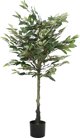 vidaXL Τεχνητό δέντρο Ficus 480 φύλλα 130 εκ πράσινο