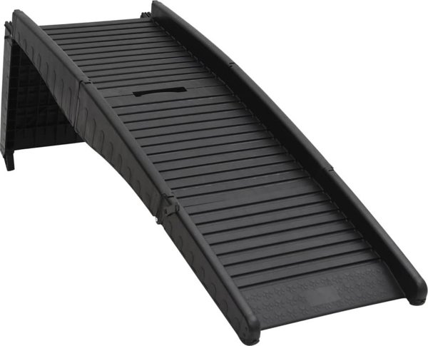vidaXL Πτυσσόμενη ράμπα για σκύλους 153x40x12,5 cm