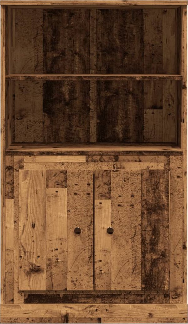 vidaXL Kredens από παλαιωμένο ξύλο, 60x35,5x103,5εκ, ξύλινο υλικό